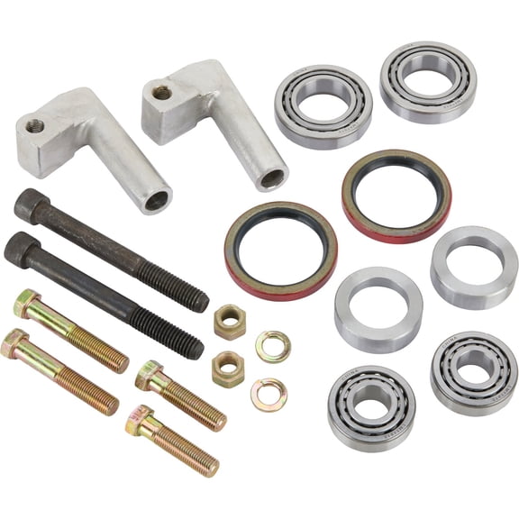 Basic Kit 1974-80 Mustang II Brakes to 1949-54 Chevy Spindles, Steel