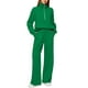 thumbnail image 1 of Conjunto de ropa Casly Lamiit para mujer, 2 piezas, verde invierno, talla M, 1 of 7