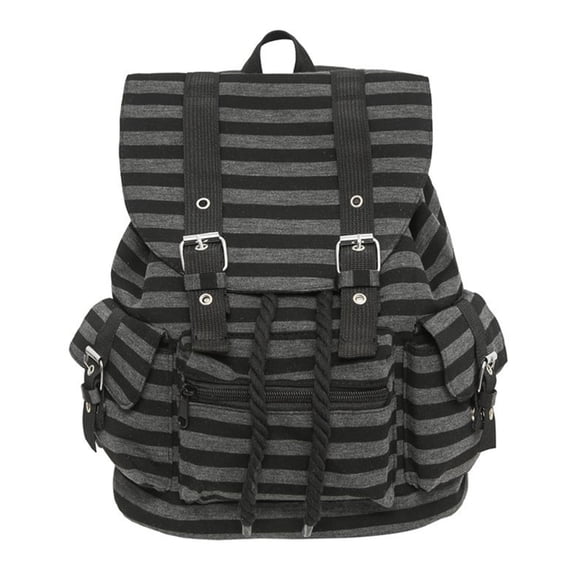 YIEMEEN Stripes Print Travel Backpack Casual Daypack Backpack Purse Trendy Preppy Bag