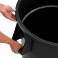 thumbnail image 4 of Global Industrial Plastic Trash Can - 44 Gallon Black, 4 of 5