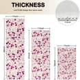 thumbnail image 4 of Pioneer Flower Floral Print Pattern Kitchen Rugs Sets Of 3,Kitchen Runner Rugs Non Skid Washable,Decorative Kitchen Floor Mats for Kitchen,Sink,Laundry,17"x30"+ 17"x47" + 17"x59", 4 of 6