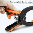 thumbnail image 5 of Plastic Spring Clamps 6/8inch Heavy Duty Clips Ratcheting Clamps for Crafts Backdrop Stand Woodworking Photography Studios, 5 of 8