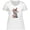 AA-White, variant on Inktastic Western Dilly Donkey Women's Plus Size T-Shirt