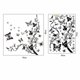 thumbnail image 1 of Billuyoard 50x70cm pegatinas de pared modernas mariposa vid flores negras decoración de pared película decoración del hogar Accesorios Decoración del hogar Billuyoard JJ8565-00, 1 of 6