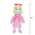 thumbnail image 2 of Dr Seuss' The Grinch Who Stole Christmas, Cindy Lou Who Plush, 13 inches Tall, 2 of 2