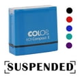 thumbnail image 2 of Printtoo Suspended Self Inking Rubber Stamp Pre-Inked Office Stamp- Home Office Business Stationery, Blue- 42 x 9 mm, 2 of 7