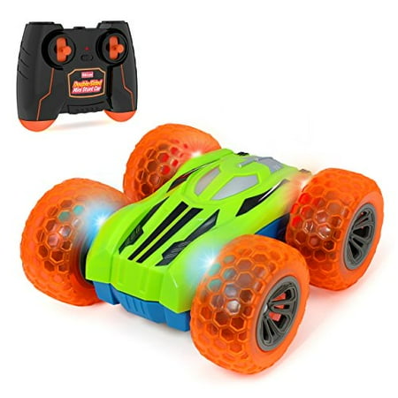 Remote Control Car -Mini Double-Sided Stunt Car - Cool Antics & Tricks - Walmart.com