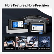 TOPDON AD800BT 2 Automotive Diagnostic Scanner, Bidirectional OBD2 Scanner with 28+ Services, CANFD/FCA AutoAuth