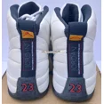 thumbnail image 3 of Ni - ke Vintage Original 1996 Ni - ke Air Jordan XII 12 White Black Taxi 130690 101 00 flu, 3 of 5