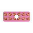 thumbnail image 7 of Yayeee Faucet Mat for Kitchen Sink 14.7" Diatomite Long Splash Guard Pad, Pink Doughnuts, 7 of 7