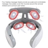 Geevorks Neck Massager,Neck Heat Chinese Voice Nebublu Heat Neck Muscles 4 Neck Neck Pain Usb Heads Vibrator Neck Broadcast Women Heat Neck Relax Neck Muscles Heated Neck Relax Muscles Owsoo