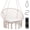 Beige, variant on Costway Swing Chair, Hammock Chair with Round Seat Cushion, Indoor & Outdoor Boho Chair Beige