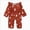 Wine, variant on 9-12 Months Newborn Baby Christmas Outfit Knit Santa Jumpsuit Romper Ruffle Bodysuit Long Overalls With Bow One-Piece Footed Romper Newborn Gift