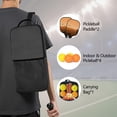 thumbnail image 5 of Pickleball Paddles Set Of 2, Fiberglass Surface, West & Cowboy Print, 4 Balls & Bag, 5 of 5
