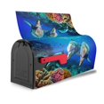 thumbnail image 4 of PHELIKA Ocean Sea Animal Dolphin 02 Magnetic Mailbox Covers Standard Size 21"H x 18"W, 4 of 8