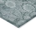 thumbnail image 6 of Dalyn Rugs Machine Washable Indoor/Outdoor Chantille Teal 2'3" x 7'6" Runner Rug, 6 of 7