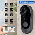 thumbnail image 4 of Timbre con Cámara WiFi 2.4G, Videoportero 720P para Exteriores, Impermeable, Inalámbrico, con Visión , para Casa Inteligente., 4 of 5