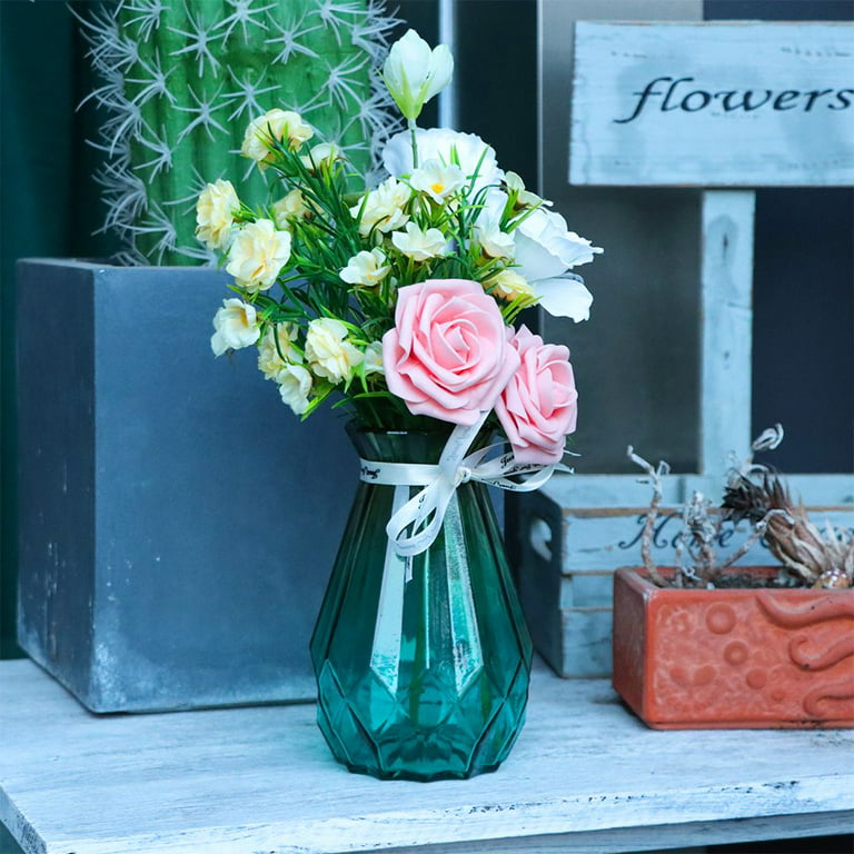 1pc Modern Minimalist Style Flower Vase, European Creative Living Room  Decorative Flower Arrangement Holder