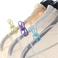 thumbnail image 5 of SHAR 10 Pack Clothespins, Utility Clothespins, Windproof Clothespins, Strong Metal Clothespins for Clothesline, Towel, Paper Binder and Snacks, Random Color., 5 of 5