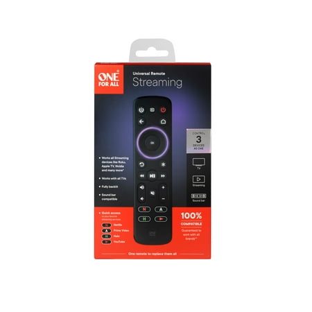 One for All - Streamer Remote - Black