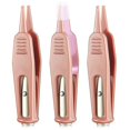 thumbnail image 1 of 3 Pieces Nose Cleaning Tweezers With Led Light Round-head Safe And Effective Clip Care Ear Nose Navel Clean Tool Nipper Plier Pincet For Relieves Stuf, 1 of 5