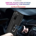 thumbnail image 4 of Samsung Galaxy S21 FE Case, STARSHOP Drop Protection Ring Kickstand Cover- Black, 4 of 6