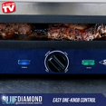 thumbnail image 5 of Blue Diamond Cookware CC002899-001 Sizzle Deluxe Electric Griddle and Grill Pan, Plates, 5 of 12