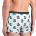 thumbnail image 4 of Rateoe Turtle Mens Boxer Briefs Poly Spandex Performance Boxer Briefs Underwear Hem Boxer Briefs - Small, 4 of 8