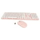 thumbnail image 2 of Combo De Teclado Y Mouse Inalámbrico Keys, 104 Teclas Retro 2.4G Ratón De Teclado Inalámbrico Con Teclas Redondas Y Teclado Numérico, 2 of 8