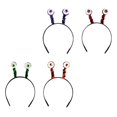 thumbnail image 3 of Halloween Headbands Eye Balls for Decor 4Pcs Party Hair Hoops, 3 of 4