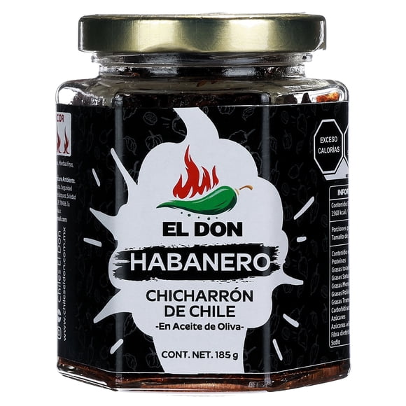 Chicharrón de Chile Habanero EL DON 165 gr