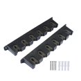 thumbnail image 1 of Horizontal Fishing Rod Holder ABS and EVA 6 Fishing Poles Rack Wall Mount, 1 of 7