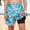 E028-Multicolor, variant on hengsof Boys' Summer Printed Beach Swim Trunks Stylish Double Layered Comfortable Beach Sports Casual Shorts with Pockets