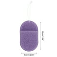 thumbnail image 4 of Unique Bargains 1 Pc Compressed Facial Sponge Glove Type Reusable Cleansing Puff Purple, 4 of 5