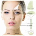 thumbnail image 3 of Set Masajeador Facial Jade Rodillo Gua Sha Piel Antiedad 5 en 1, 3 of 4
