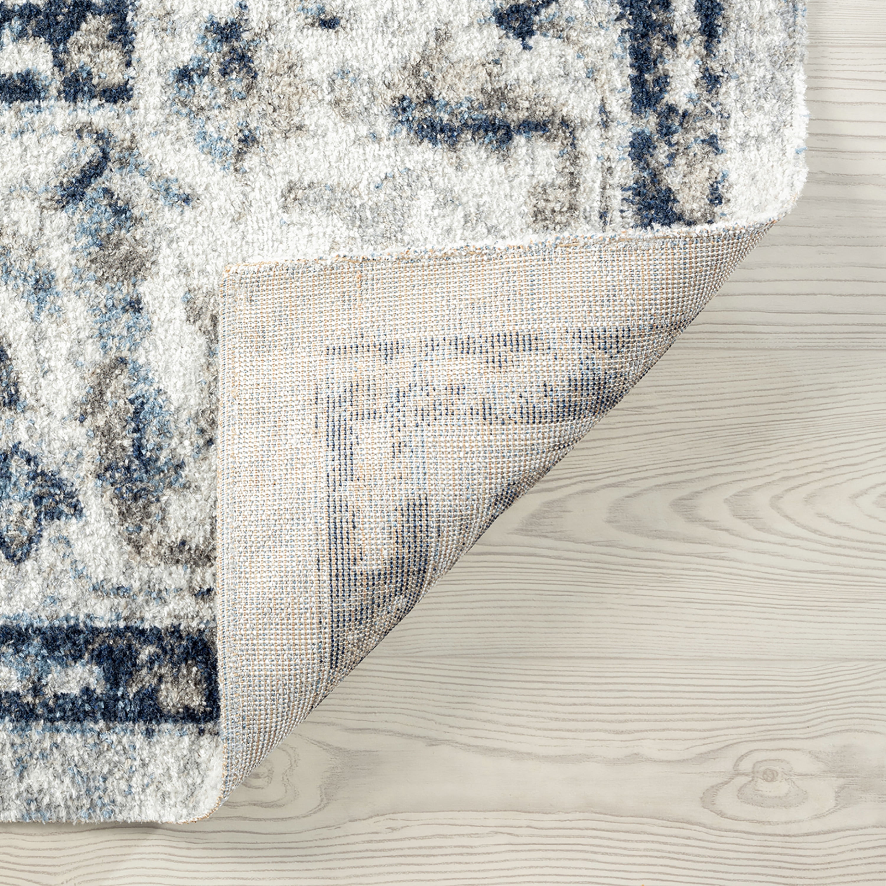 Traditional 9x12 Area Rug (8'9'' x 11'3'') Oriental Cream, Cream Living Room Easy to Clean