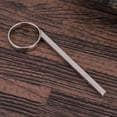 thumbnail image 4 of Trumpet Finger Ring,  Metal Trumpet Valve Slide Finger Ring Trumpet Accessory Replacement Silver for Trumpet Players, 4 of 7