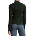 thumbnail image 2 of LNDR Women's Long Sleeve Zip Sprinter Jacket, Green, Large, 2 of 2