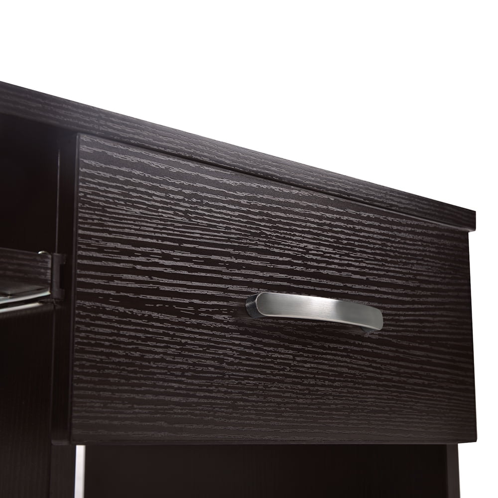Lowestbest Multi-Functions Computer Desks, Home Office Desk Table with Cabinet, Espresso Lowestbest Multi-Functions Computer Desks, Home Office Desk Table with Cabinet, Espresso