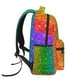 thumbnail image 3 of Disketp Glitter Rainbow Mochila Estampada para Hombre y Mujer – Mochila Ligera Clásica con Múltiples Bolsillos para Universidad, Trabajo y Viajes-One Size, 3 of 5