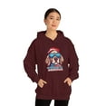 thumbnail image 4 of America Patriotic Dog July 4th Independence day Unisex  Hooded Sweatshirt, 4 of 9