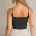 thumbnail image 6 of Timegard Tank Tops for Women Scoop Neck Spaghetti Strap Solid Color Summer Casual Comfy Sleeveless Tops, 6 of 6