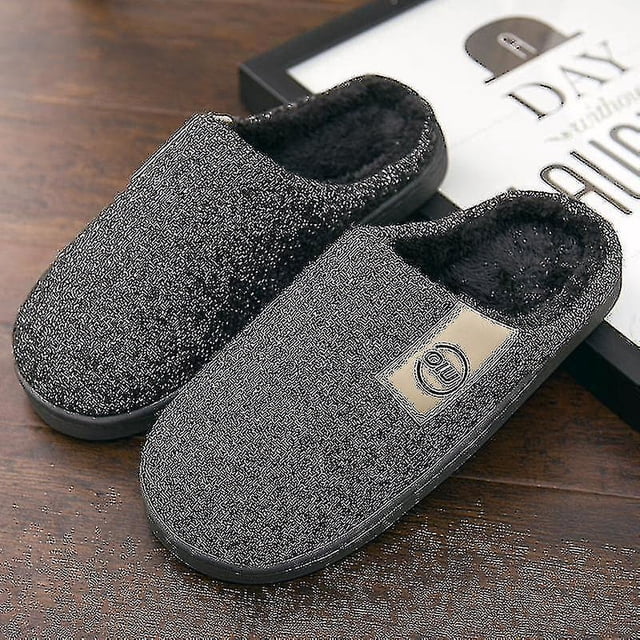 Zapatillas de invierno para hombre Zapatillas de piel
