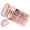 pink, variant on Travel Makeup Brush Holder Bag Roll-Up Cosmetic Organizer Case, Portable Foldable Makeup Storage Bag for Women