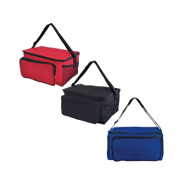 Paquete 20 piezas Hielera corporativa con interior metalizado impermeable azul 29 x 16 x 23