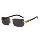 thumbnail image 1 of Typpkmm Fashion Rectangular Sunglasses Men Women Cheetah Brand Designer Rimless Cool Vacation Sun Glasses, 1 of 7