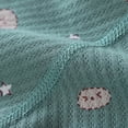 thumbnail image 6 of CAUYDY 0-3M 6-9M 12-18M Baby Boy Gift Newborn Clothing Preemie Long Sleeve Romper Infant Boys Sleepers Fall Winter Toddler Bodysuit Pajamas Dark Green for Sizes 9-12 Months, 6 of 7