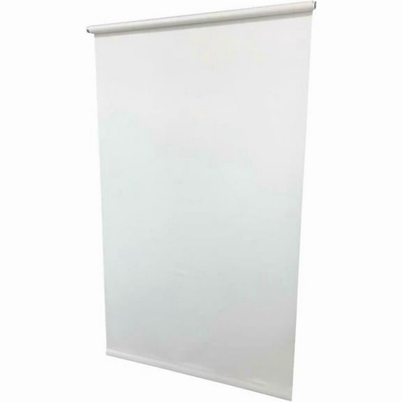 55 x 72 in. Jupiter Economy Roller Shade, White