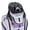 Purple, variant on Founders Club Premium Cart Bag with 14 Way Organizer Divider Top (White Navy)