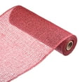 thumbnail image 1 of Unique Bargains Ruban Décoratif en Maille de Jute PP 10 Pieds x 5 Yards, Rouge 1 Rouleau, 1 of 5